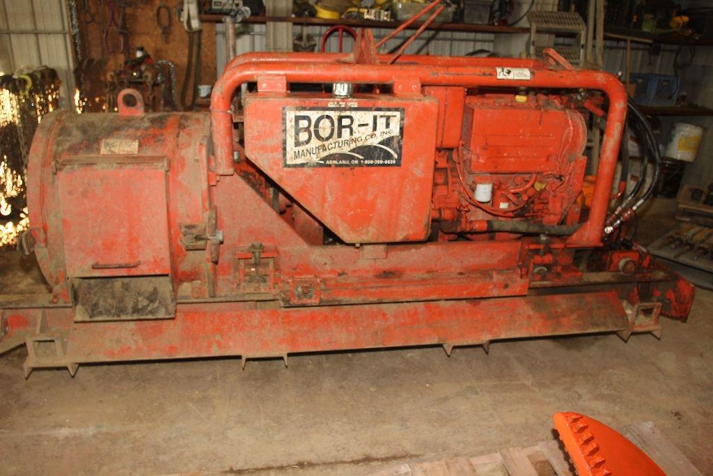 2012 30"D Bor-it horizontal boring machine,