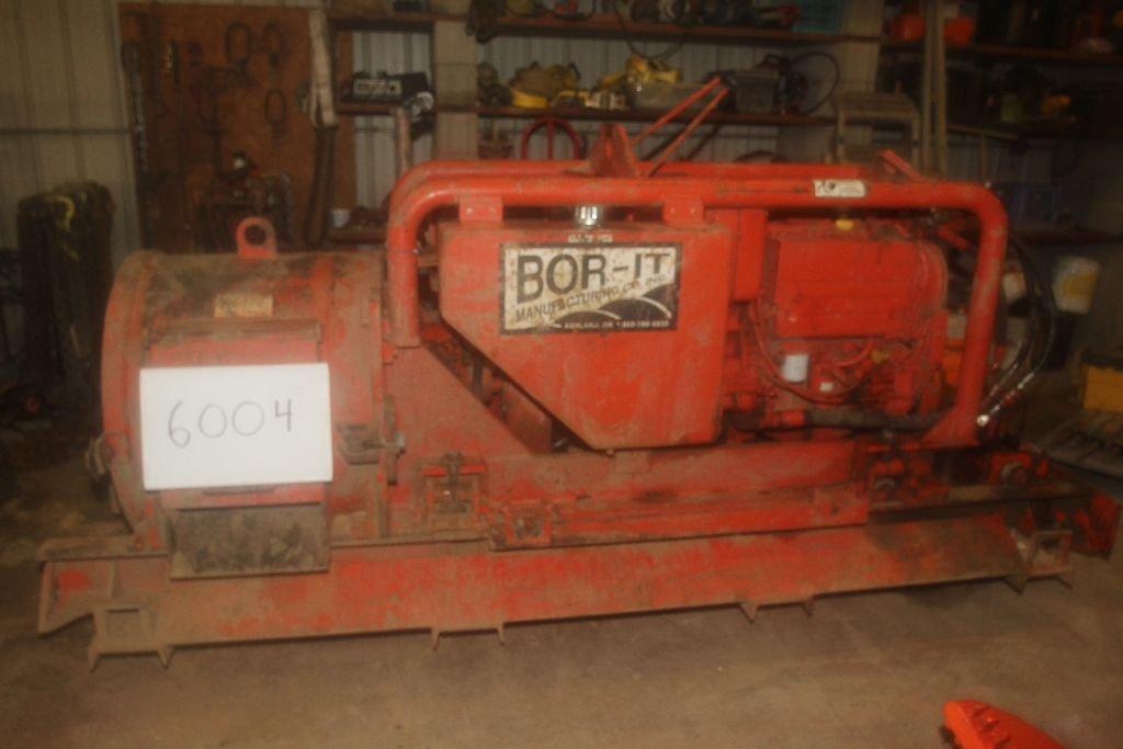 2012 30"D Bor-it horizontal boring machine,