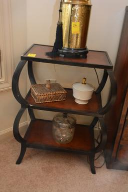 Black Trim 3 Tier Stand