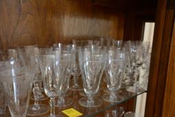 Crystal & Lead Glass Stemware Sherberts & Sniffers