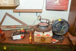 Paint Sprayers: Hand Sander: Wrenches; Levels; Fan