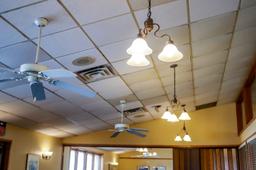 (5) Triple Chandelier Lights