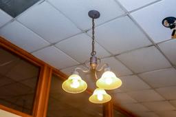 (5) Triple Chandelier Lights