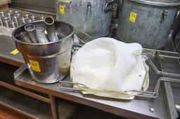 Various Pots; Tray