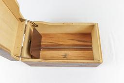 Dovetailed Oak File Box
