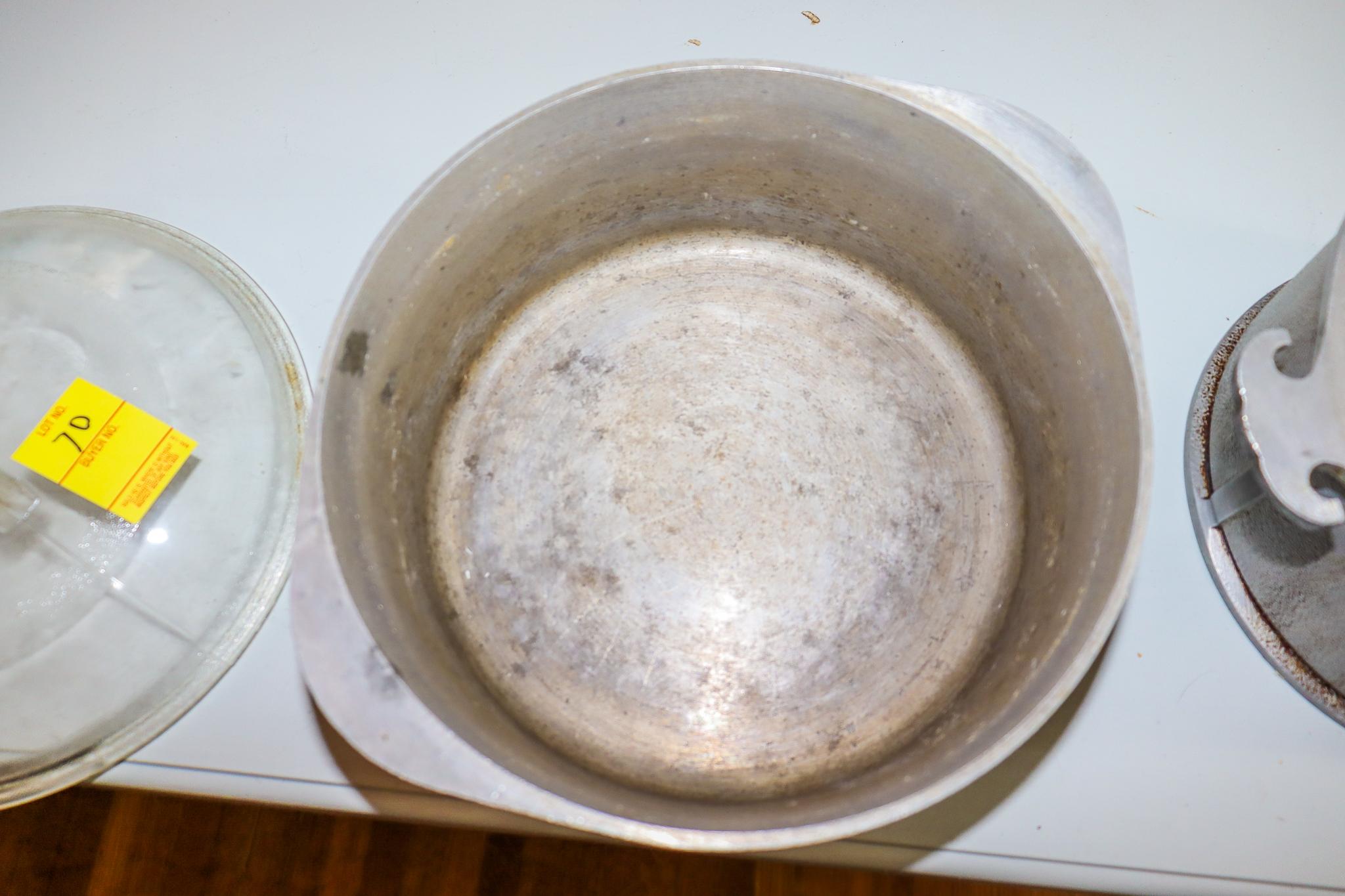 3 Guardian Service Pans (2 have lids)