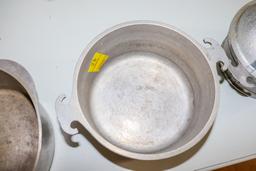 3 Guardian Service Pans (2 have lids)