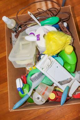 Box of cleaners