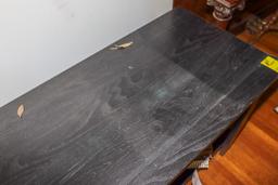 Black Side Table (35x16x22)