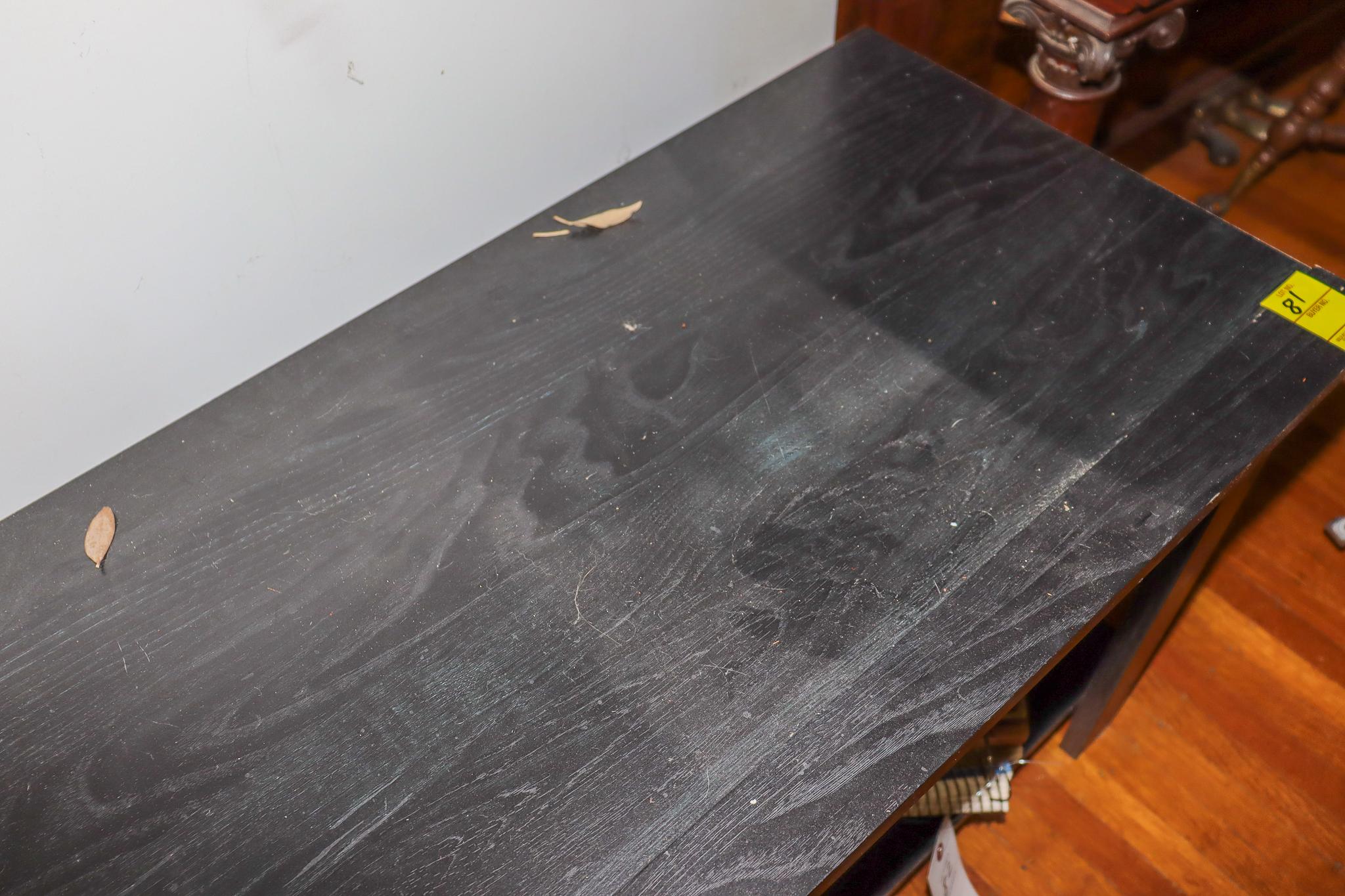 Black Side Table (35x16x22)