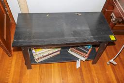 Black Side Table (35x16x22)