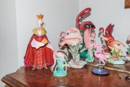 Flamingo Decorations and Glasses