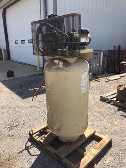 INGERSOLL-RAND 5 HP. AIR COMPRESSOR, SINGLE STAGE