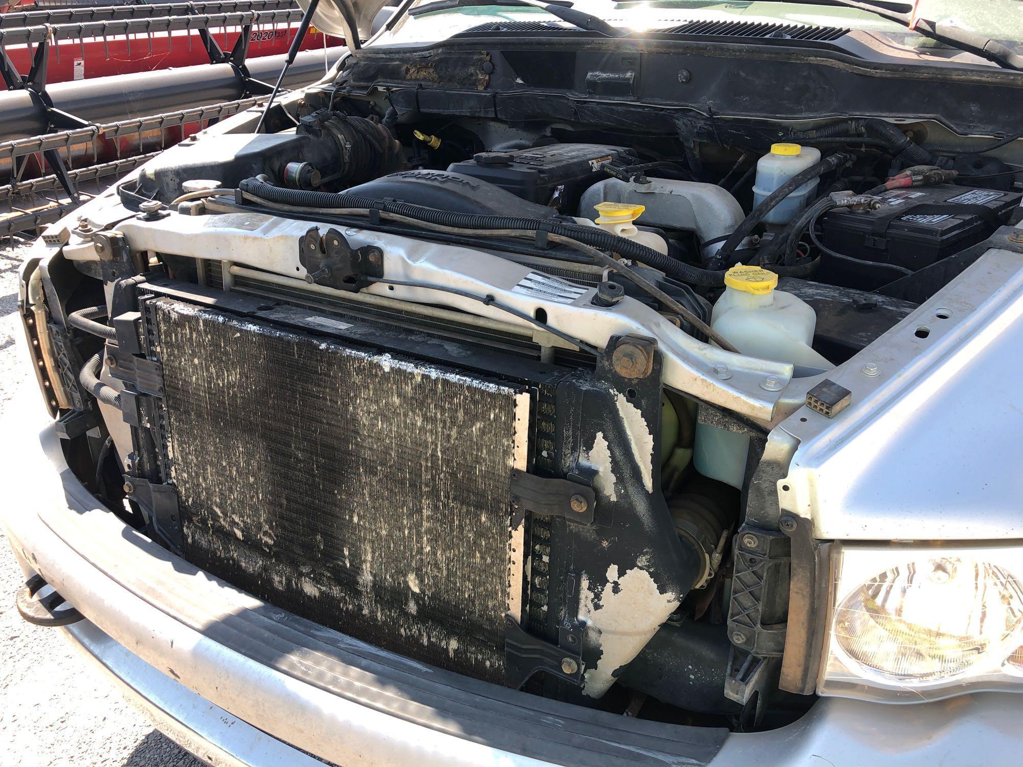 2003 DODGE 3500 PICKUP, QUAD CAB, 4X4, 5.9 DSL, DUALLY