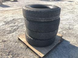 MICHELIN 275/80 R 22.5 5 BAR DRIVER TIRES