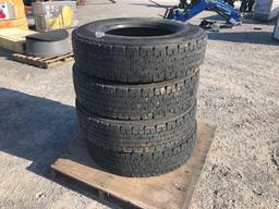 MICHELIN 275/80 R 22.5 5 BAR DRIVER TIRES