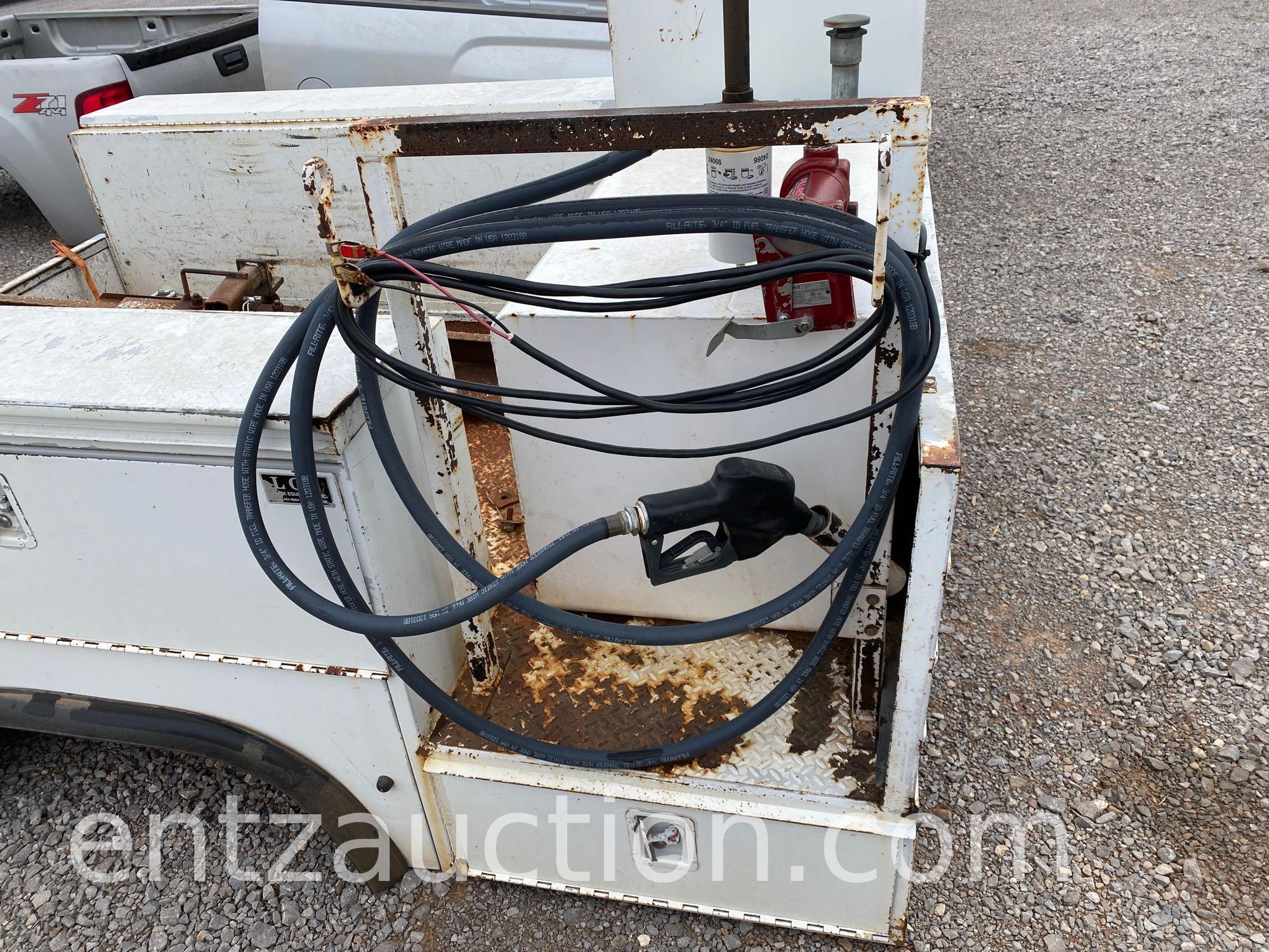 KNAPHEIDE UTILITY BED WITH 100 GALLON DIESEL