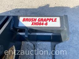STOUT XHD 84" BRUSH GRAPPLE, 6" OPENINGS, USSA, UNUSED