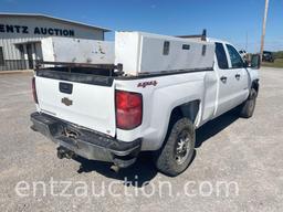 2015 CHEVY 2500 PICKUP, 4X4, AUTO, GAS,