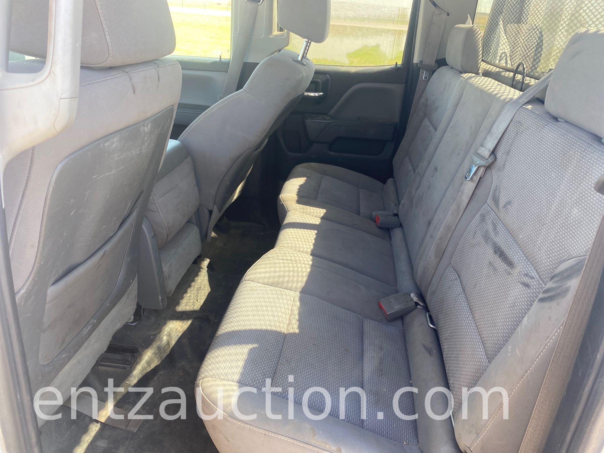 2015 CHEVY 2500 PICKUP, 4X4, AUTO, GAS,