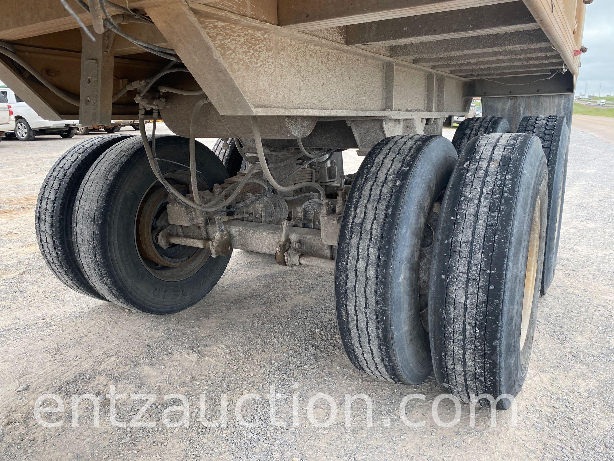 1980 CMC 30' END DUMP TRAILER, TA,