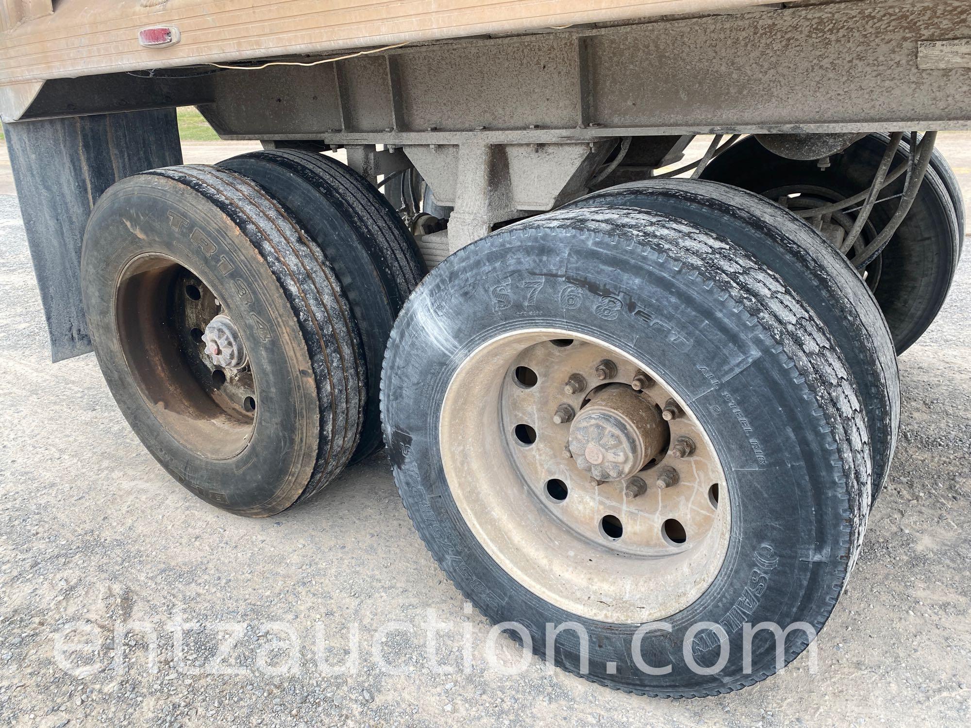 1980 CMC 30' END DUMP TRAILER, TA,