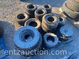 LOT OF 20 SMALL MISC TIRES