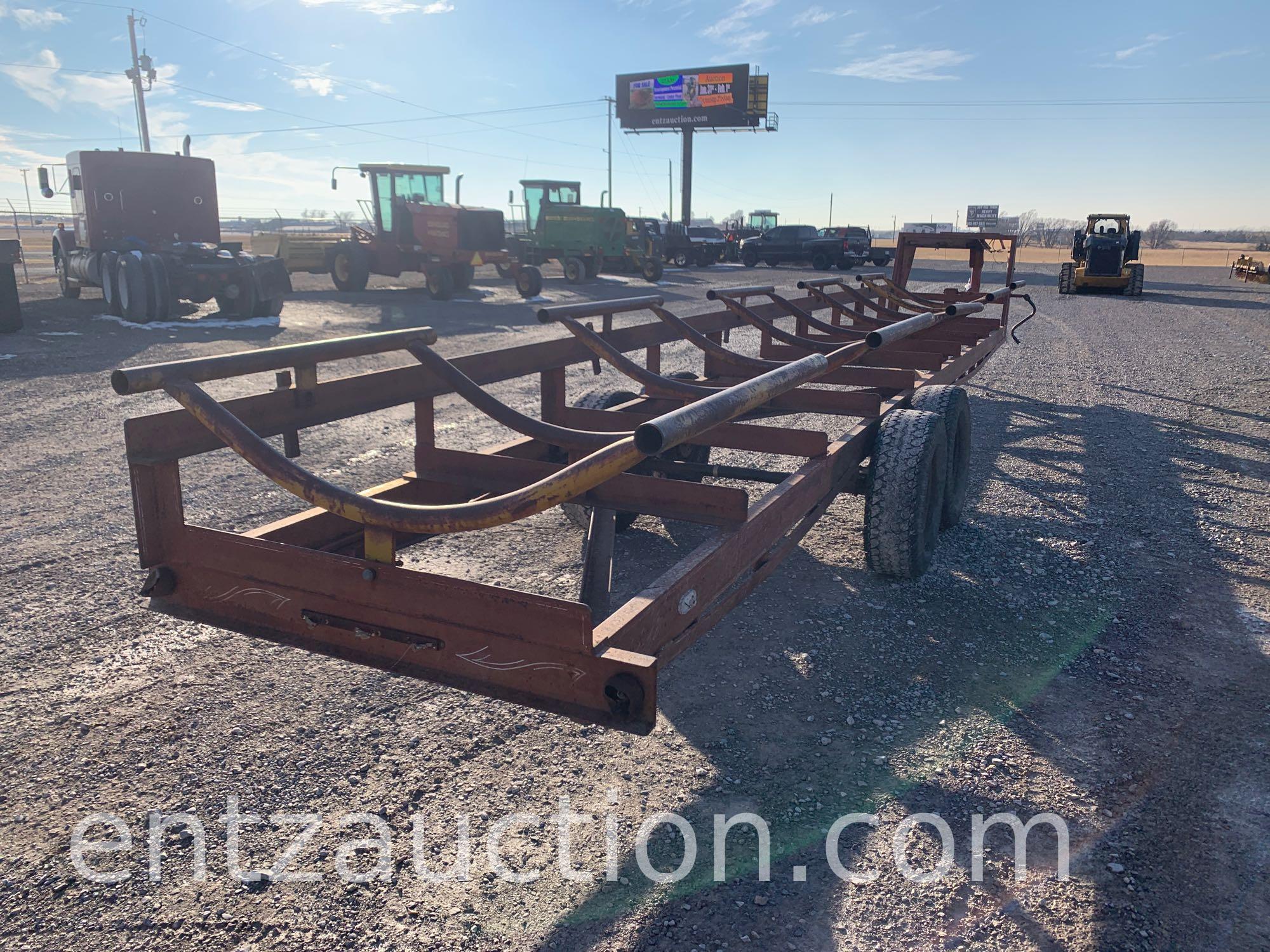5 BALE GN HAY TRAILER, (R) NO TITLE,