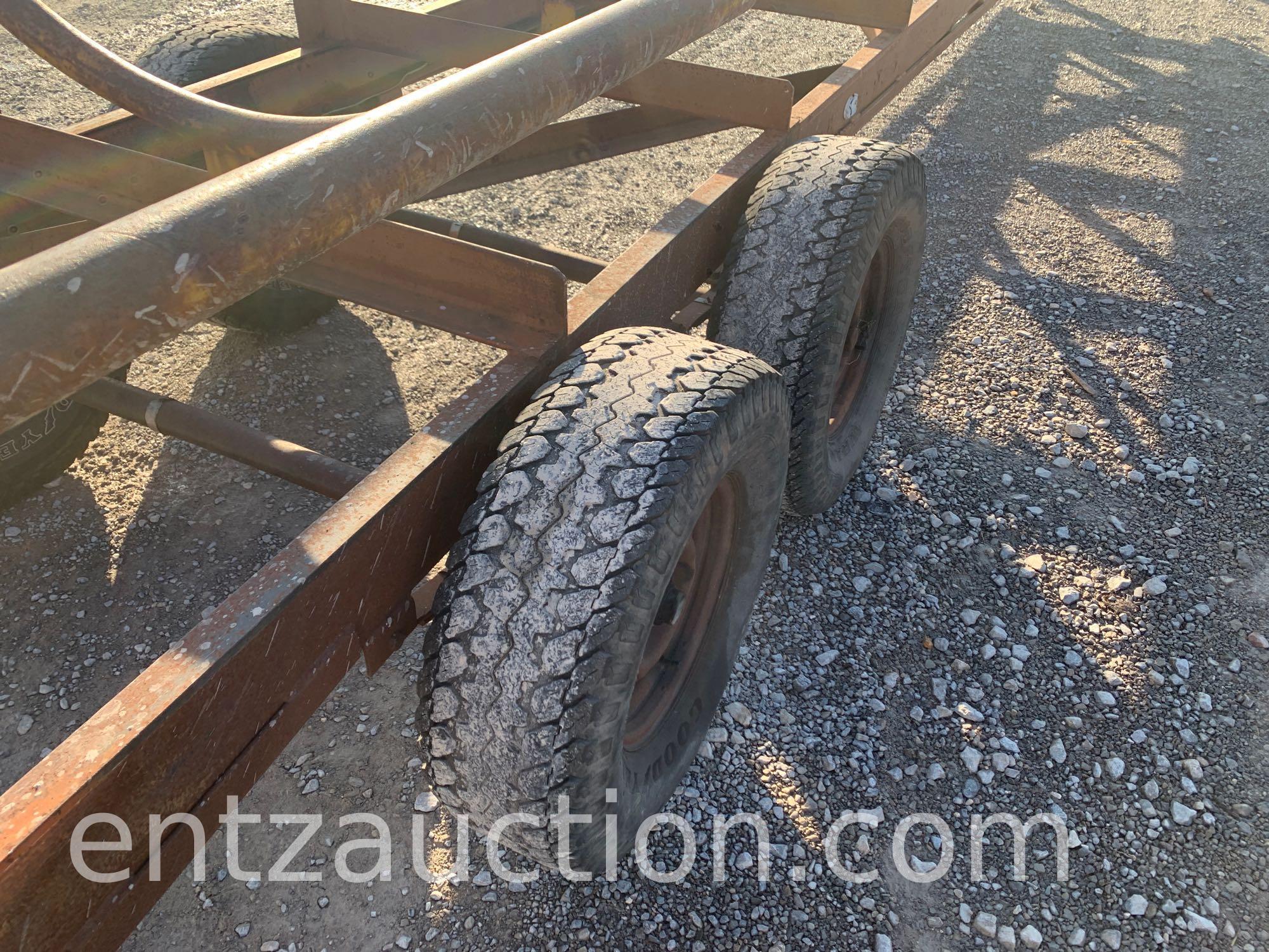 5 BALE GN HAY TRAILER, (R) NO TITLE,