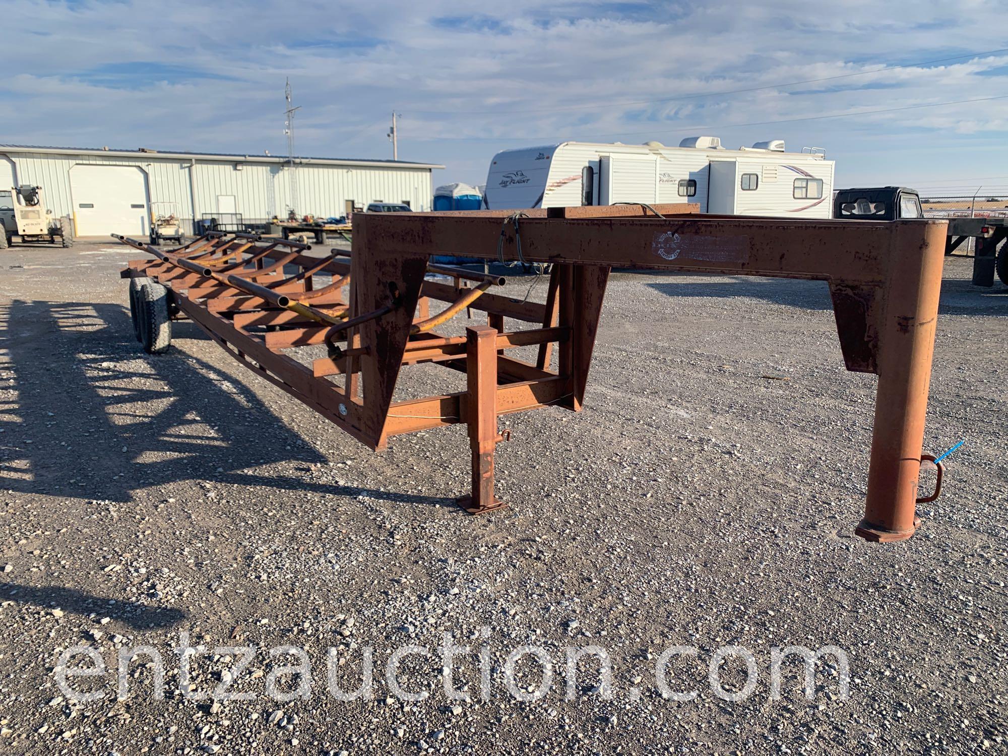 5 BALE GN HAY TRAILER, (R) NO TITLE,