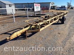 4 BALE HAY TRAILER, BP, (R) NO TITLE,