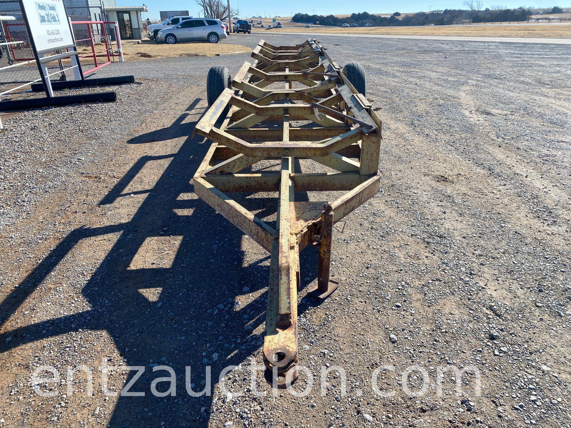 4 BALE HAY TRAILER, BP, (R) NO TITLE,