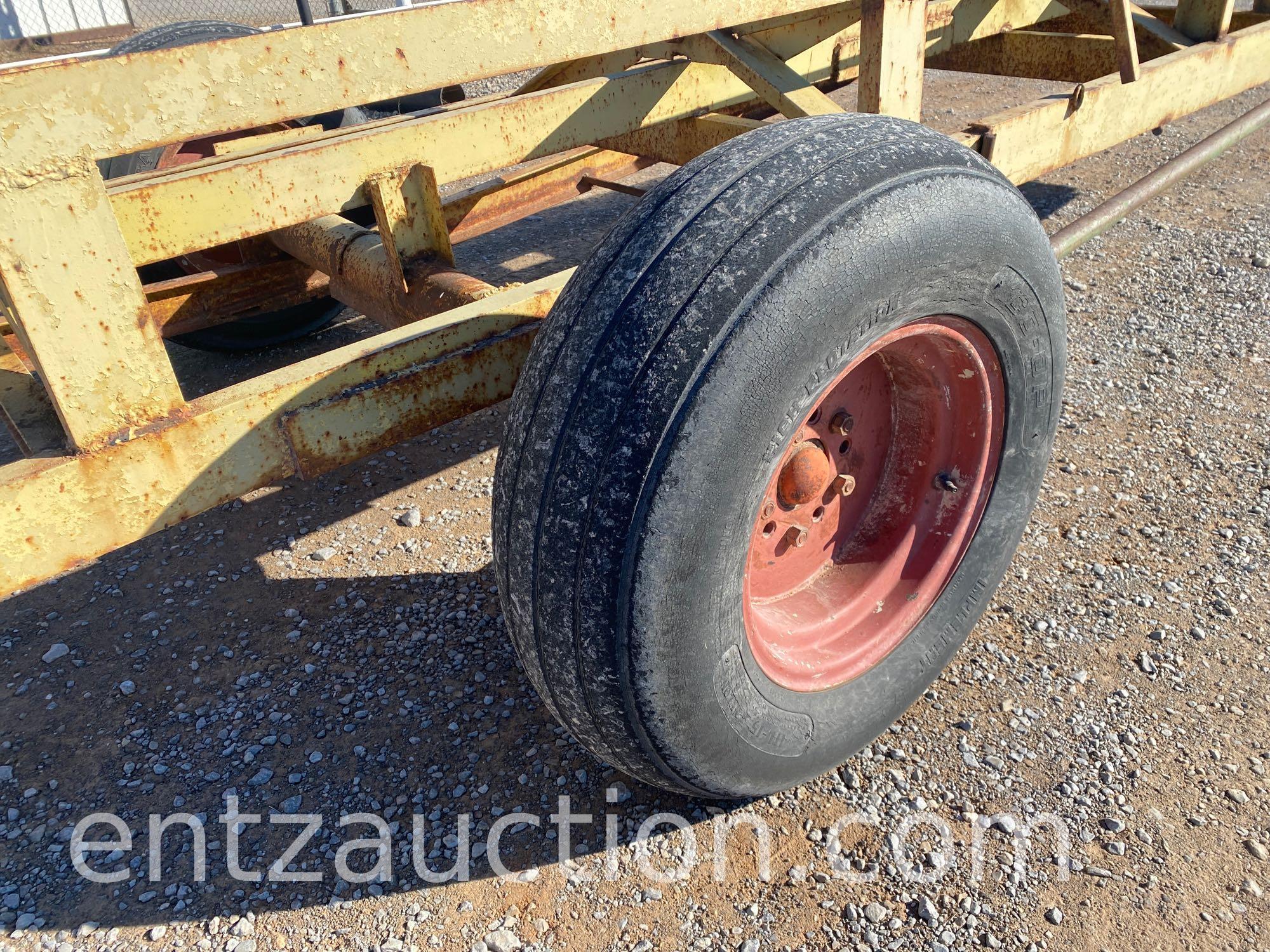 4 BALE HAY TRAILER, BP, (R) NO TITLE,