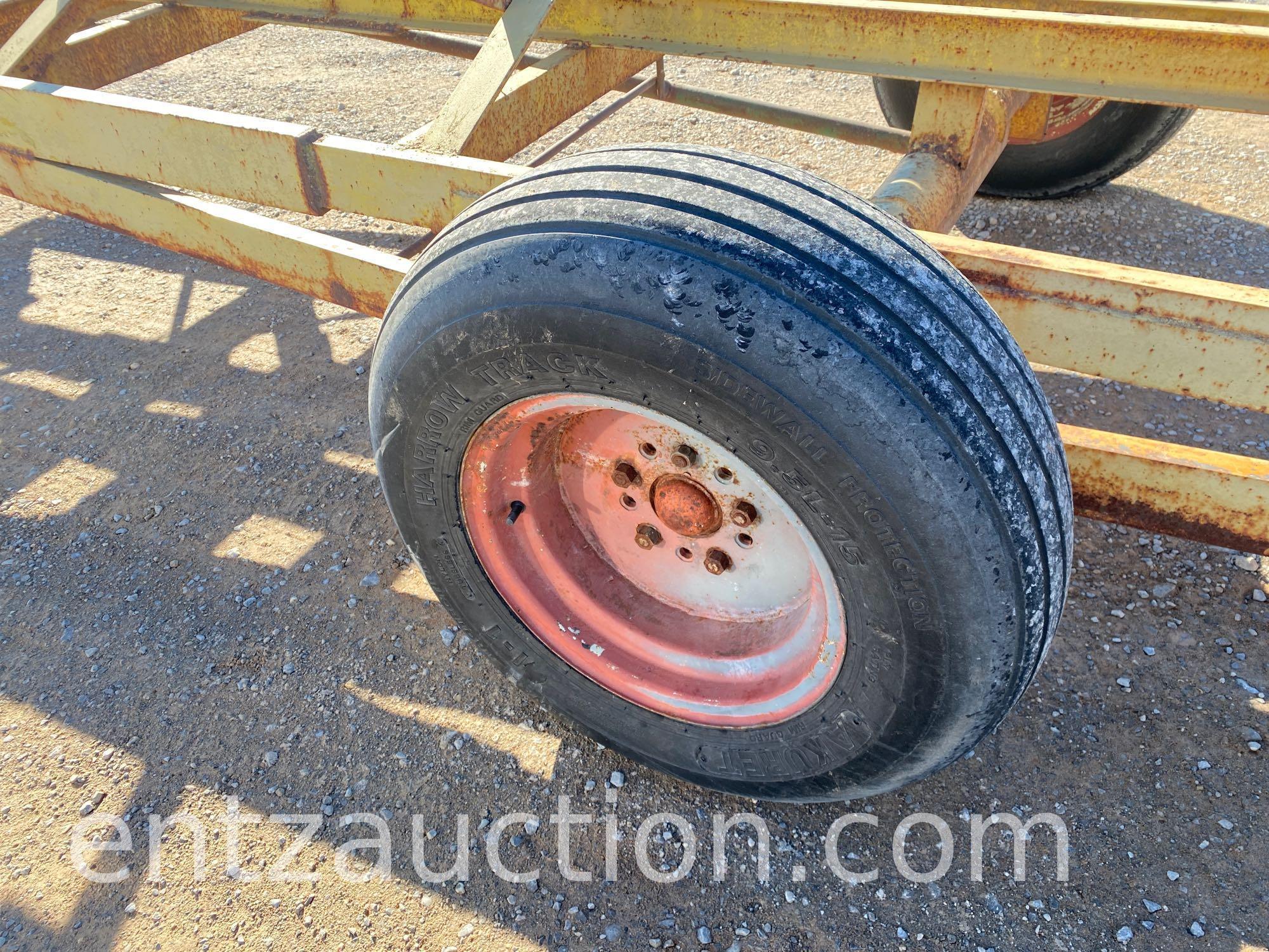 4 BALE HAY TRAILER, BP, (R) NO TITLE,
