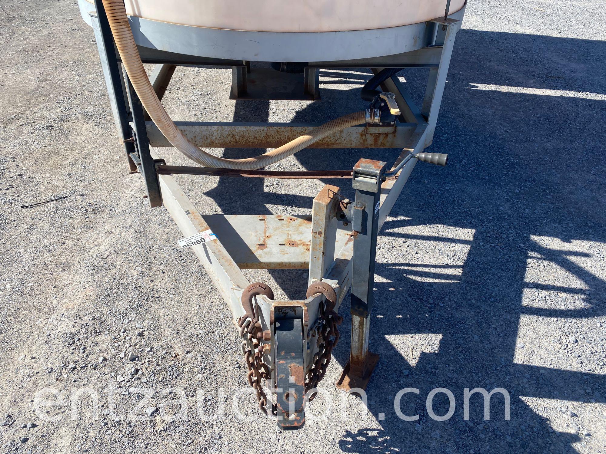 PORTABLE TWIN 3000 GALLON CONE BOTTOM LIQUID