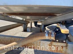 PORTABLE TWIN 3000 GALLON CONE BOTTOM LIQUID