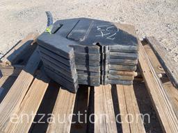 CASE IH TRACTOR WEIGHTS ***SOLD TIMES THE