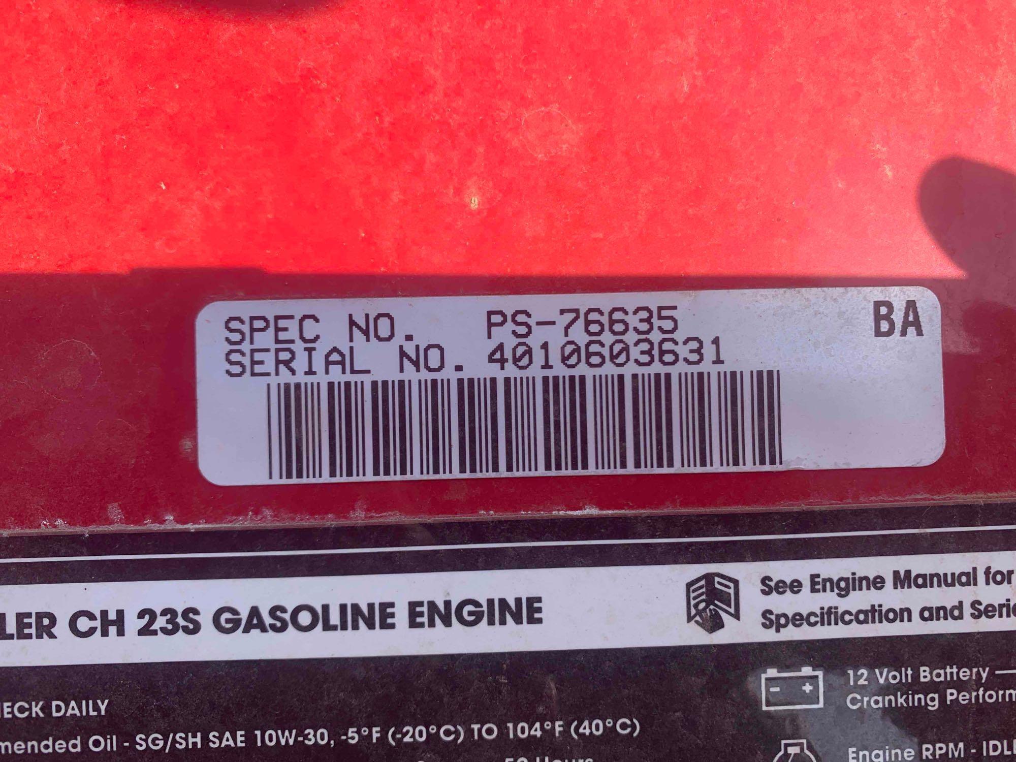 RANGER 225 WELDER, KOHLER GAS ENGINE,