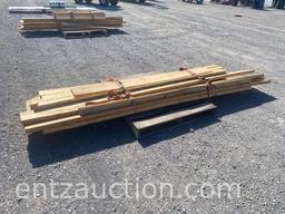 LOT OF LUMBER, VARIOUS LENGTHS