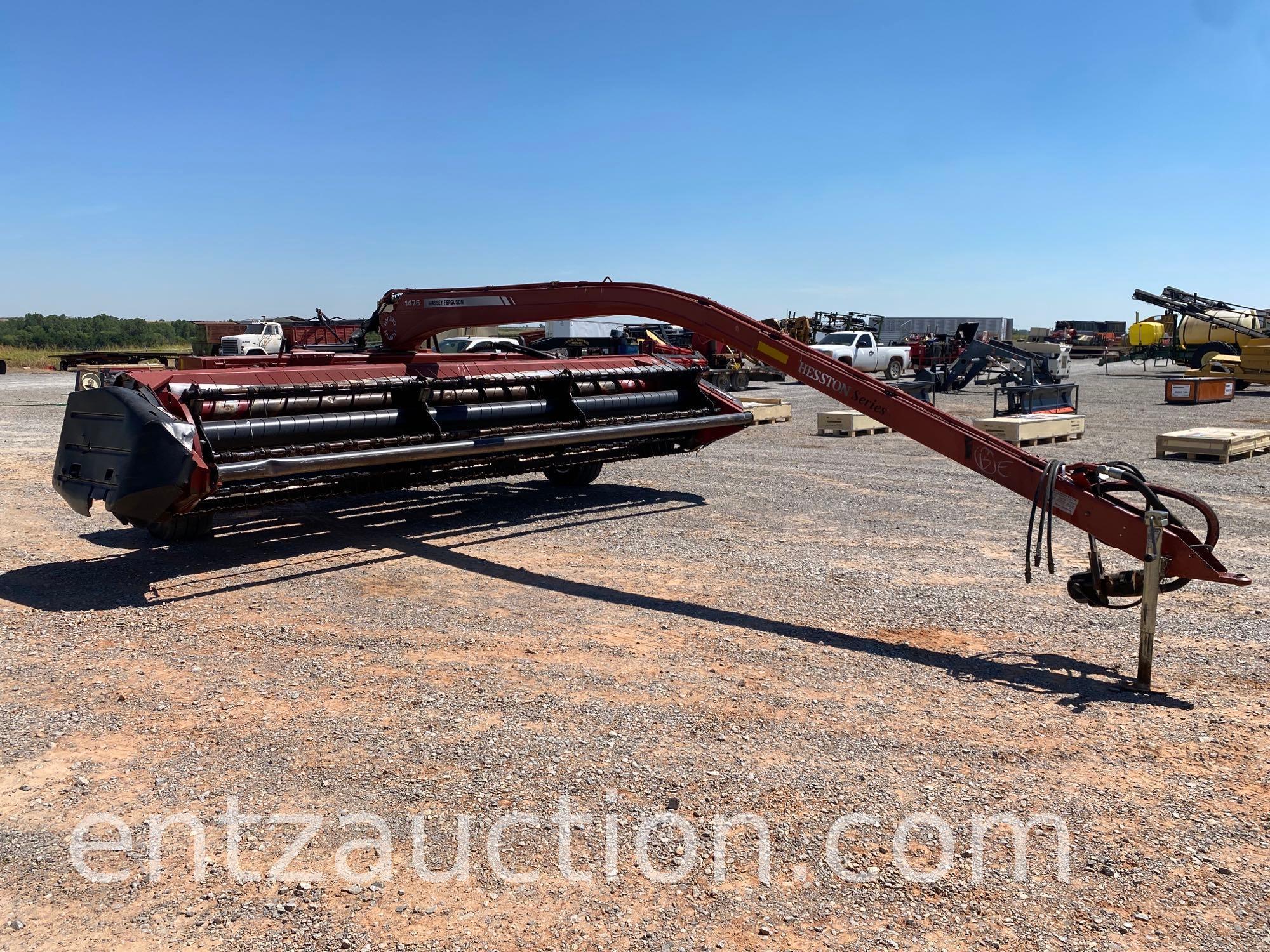 MASSEY FERGUSON 1476, SICKLE HEAD, HYDRA SWING