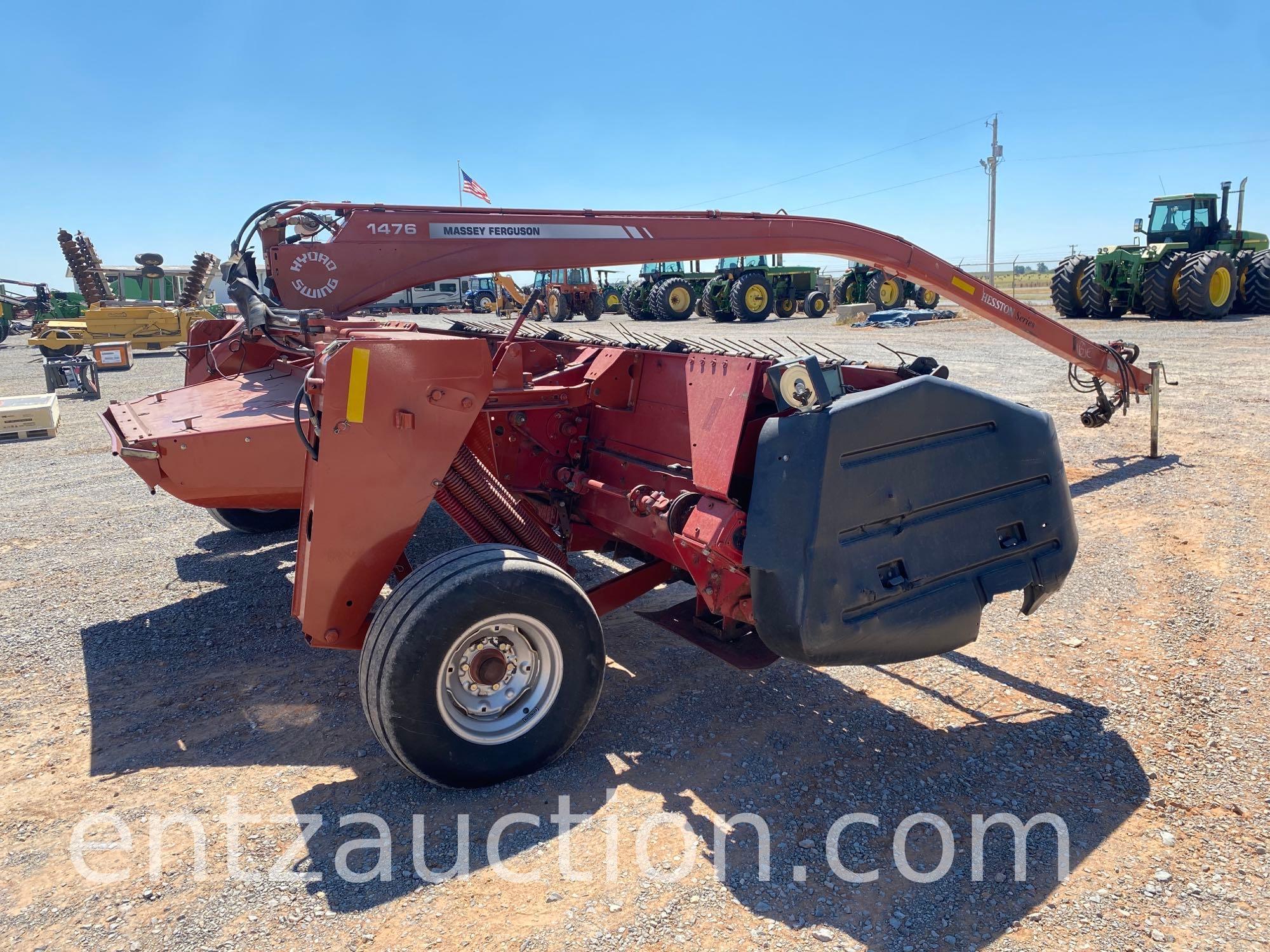 MASSEY FERGUSON 1476, SICKLE HEAD, HYDRA SWING