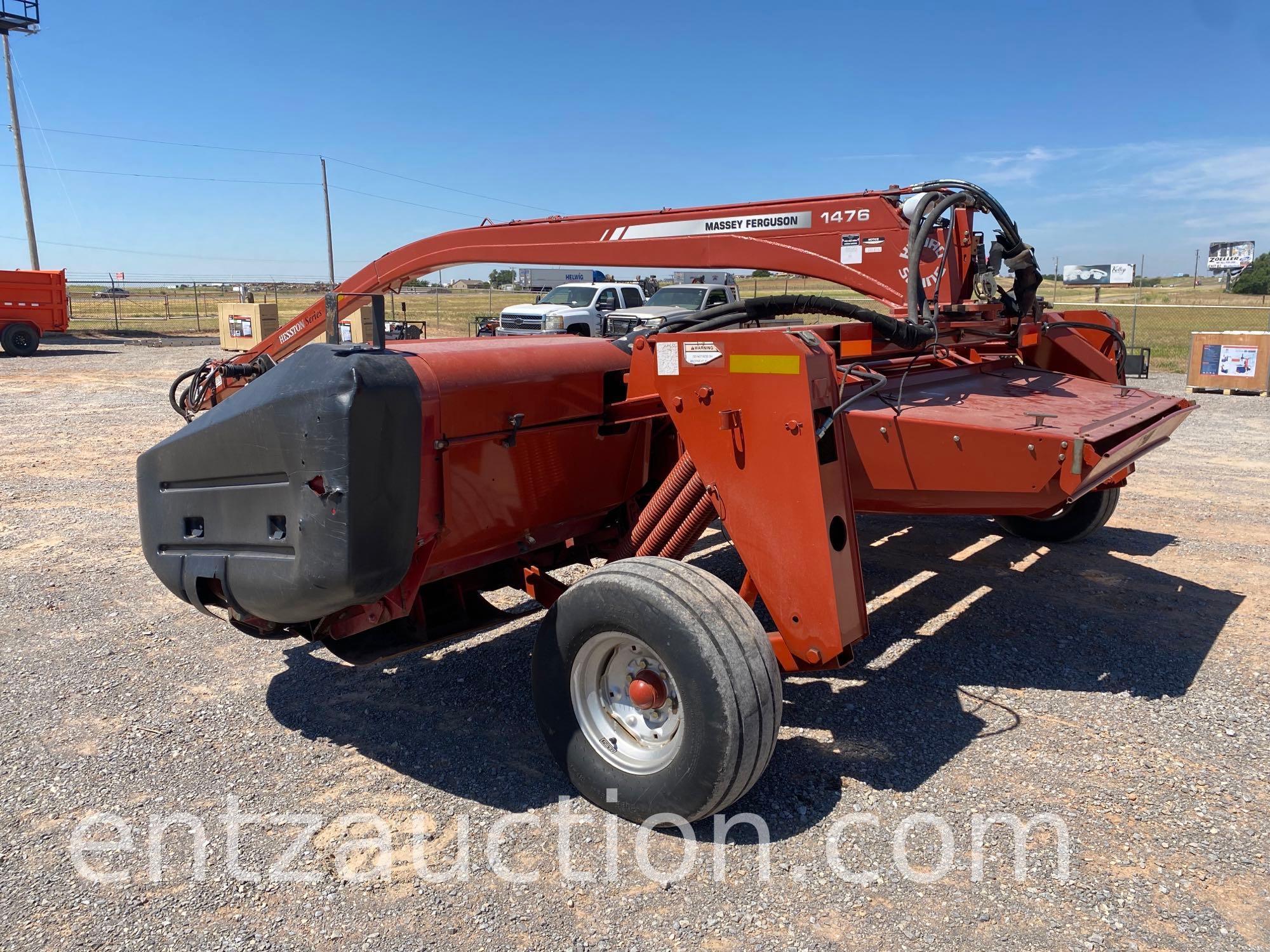 MASSEY FERGUSON 1476, SICKLE HEAD, HYDRA SWING