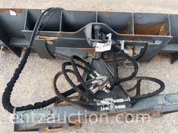 CID 8' 6 WAY HYD. BLADE, USSA BRACKETS
