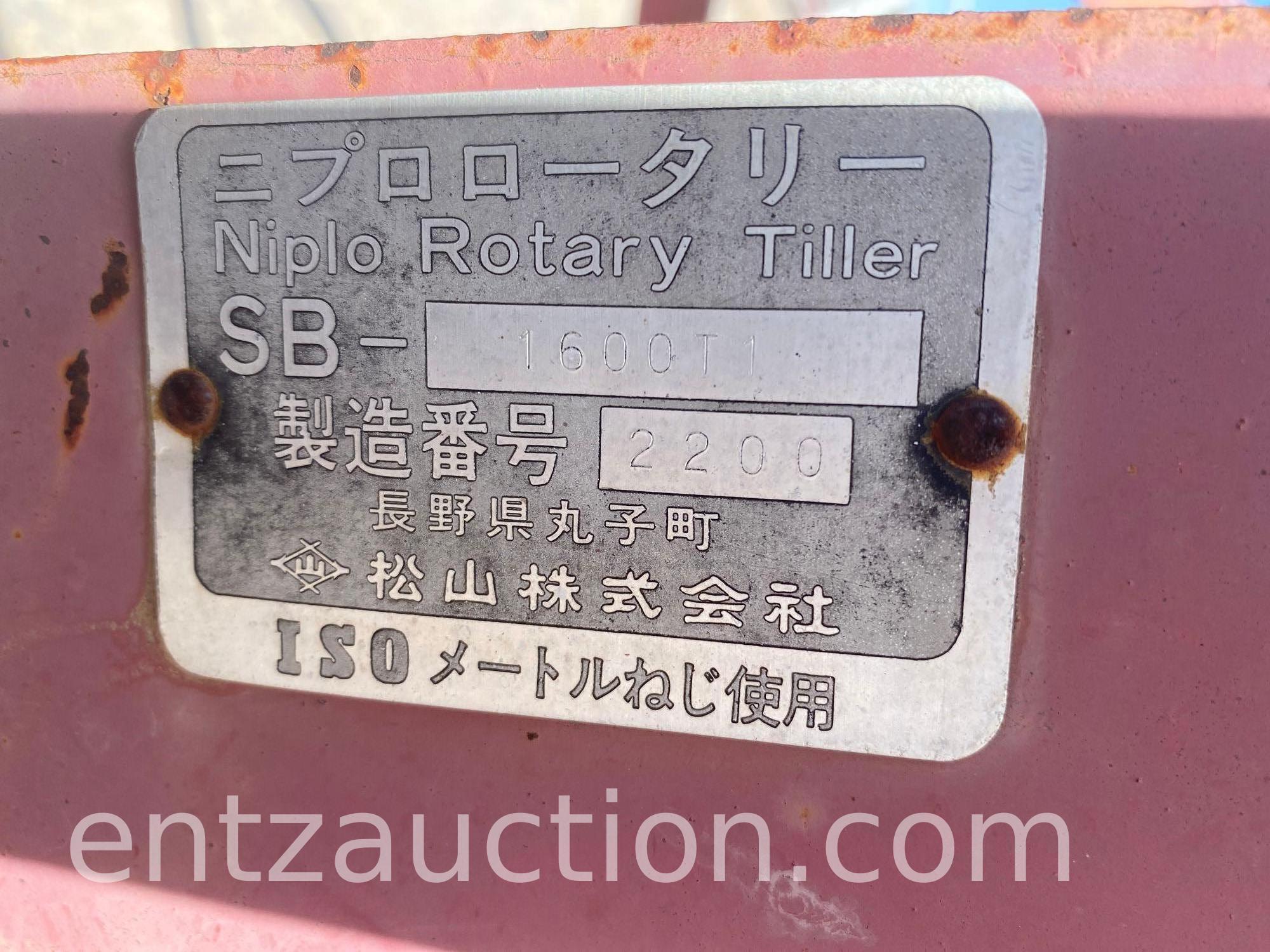 ROTARY TILLER, 6'