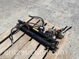 LOT W/ 2) 32" HYD. CYLINDERS, HYD. DIRECTIONAL