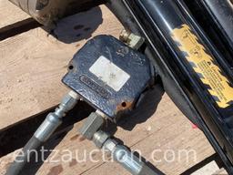 LOT W/ 2) 32" HYD. CYLINDERS, HYD. DIRECTIONAL
