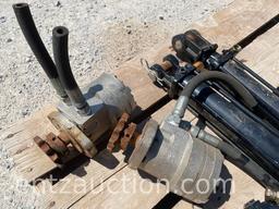 LOT W/ 2) 32" HYD. CYLINDERS, HYD. DIRECTIONAL