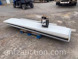 GARAGE DOOR, 10' W X 7' T, INSULATED, WHITE