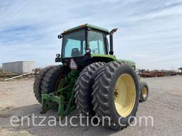 1992 JD 4560 TRACTOR, C&A, QUAD RANGE, 3PT