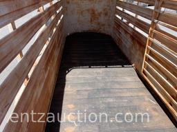 WW 5' X 16' STOCK TRAILER, BP, TA, LIFETIME